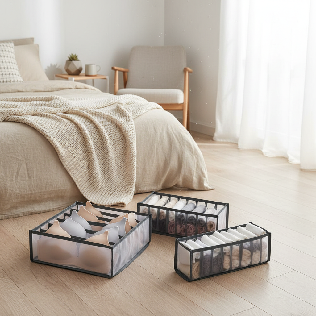 Estudio Íntimo | Set de 3 Organizadores para Ropa Interior