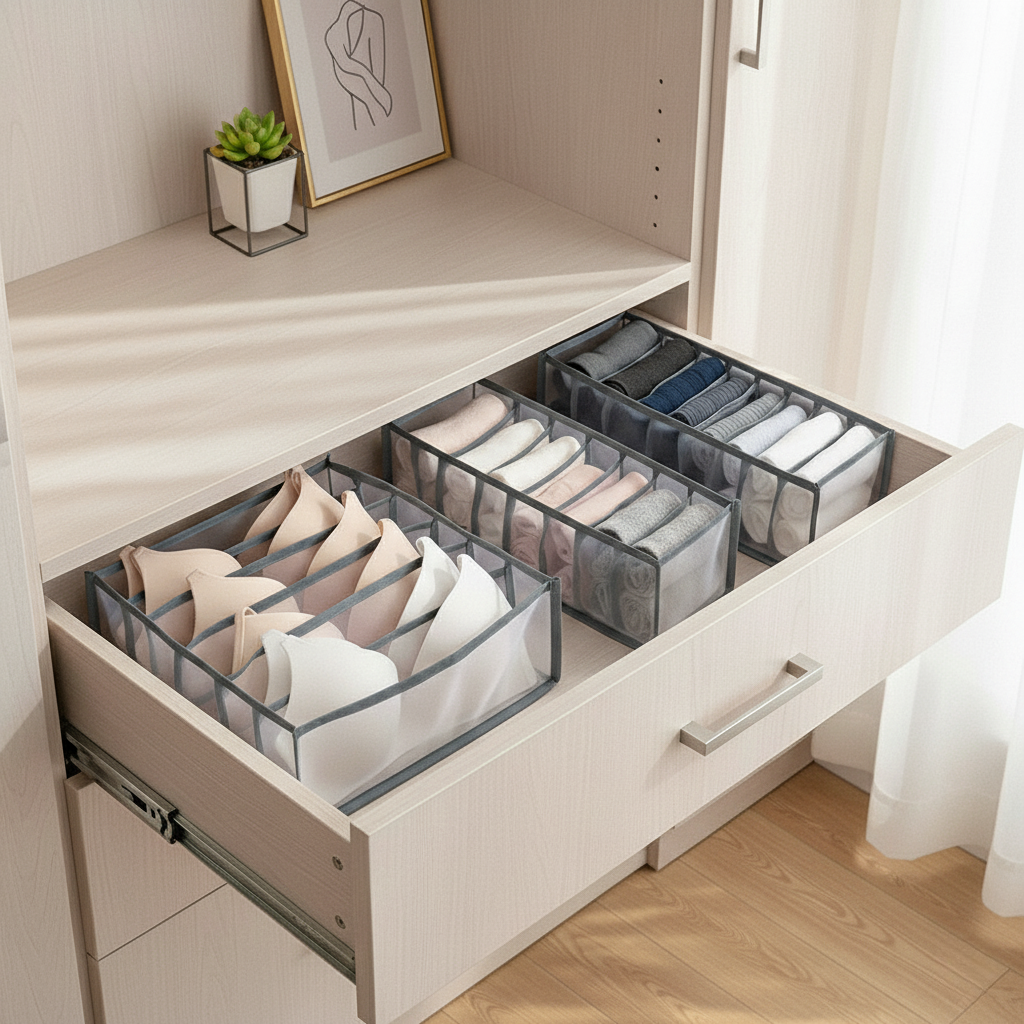 Estudio Íntimo | Set de 3 Organizadores para Ropa Interior